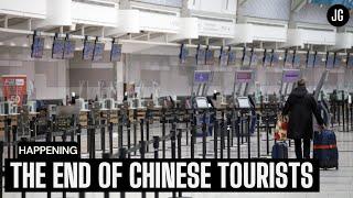 The END of Chinese TOURISTS in The U.S. The WEST is Crying!