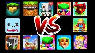 Minecraft PE VS All Copies (Android)