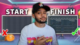 Making a Beat from START to FINISH (Full Beatmaking Process)
