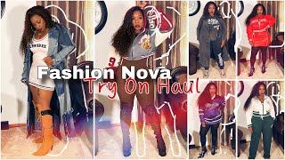 Fall Try On Haul | Fashion Nova Curve | Plus Size & Curve