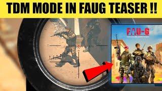 Faug Tdm Mode Release Date Announced | Faug Tdm Gameplay Teaser | Fau-G Mobile