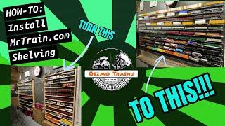 Show off your TRAINS! How to Install MrTrain.com Train Shelving Quick and EASY!