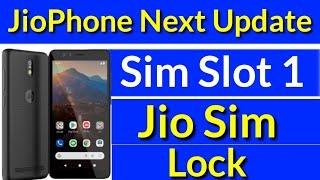 JioPhone Next New Update 2021 | JioPhone Next Sim Slot 1 Lock Jio Sim के लिए | JioPhone Activate