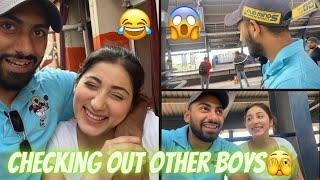 Checking Out Other Boys In public ||*Prank Vlog*|| @Jiya_and_Vinit_Pranks