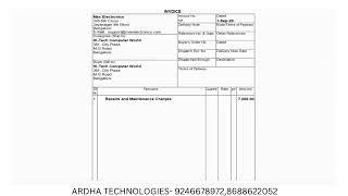 MULTIPLE SALES INVOICE MODES IN TALLYPRIME (Video - 01)