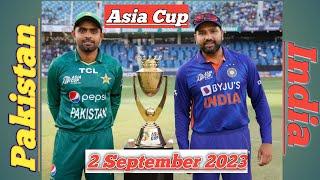 Pakistan vs India cricket Asia kap team Rohit Sharma/Virat Kohli video