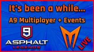 I'm Back! | LIVESTREAM! - Asphalt 9 Multiplayer + Events!