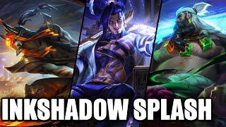 All Inkshadow Skins Splash Arts Master Yi Yone Yasuo Kai'Sa Volibear Udyr Aurelion League of Legends