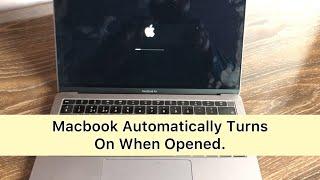Macbook Keeps Turning on Automatically | Apple MacBook Auto Power On Disable Lid Open.