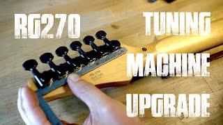 Ibanez RG270 Tuning Machine Upgrade!