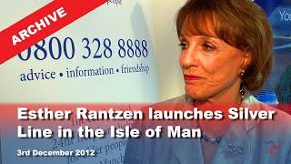 IoM TV archive: Esther Rantzen launches Silver Line in the Isle of Man: 3.12.2012