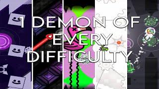 1 Awesome Demon of Each Difficulty!