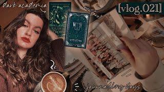 [vlog.021] fab fantasy dark academia reads, journalling, cosy days ️