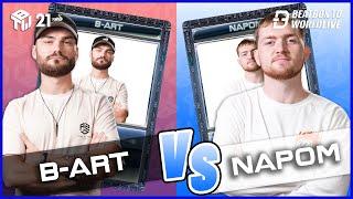 B-ART VS NaPoM | Beatbox To World Live 2021 | 1/2 Final