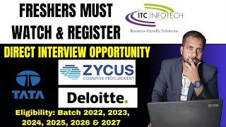 ITC Biggest Hiring Announced | Direct Interview Opportunity | Tata Crucible Corporate Quiz 2025