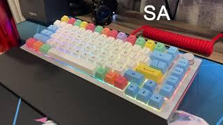 SA & ASA Keycap Comparison