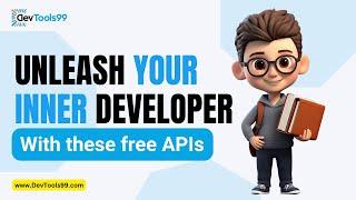 Unleash your inner developer with these free APIs #devtools99 #devtips #webdevelopment #javascript