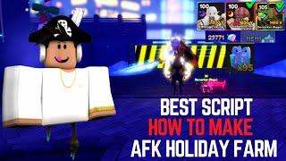 Anime Adventures | How to Auto Holiday  100% BOOST AFK Farm Script GUI / HACK & Pastebin