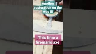 fireman's axe restoration #restoration #rusty #axerestoration