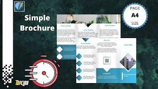 Tri-Fold Brochure: Speed Art (Scribus)