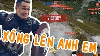 Captain Độ Chỉ Đạo 50 Anh Em Càn Quét Cả Map Erangel - Mixigaming PUBG