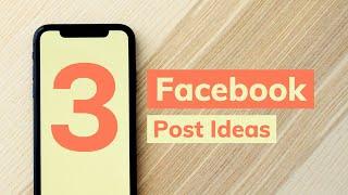 Facebook Post Video Template (Editable)