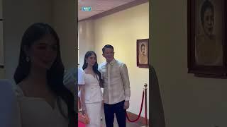 Heart Evangelista at Senate President Chiz Escudero pinangunahan ang red carpet para sa Senado