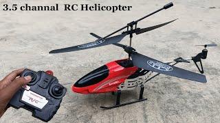 3.5 Channel RC Helicopter  Unboxing and Fly test