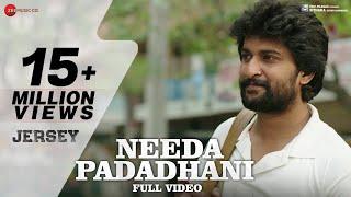 Needa Padadhani - Full Video | Jersey | Nani, Shraddha Srinath | Anirudh Ravichander | Darshan Raval