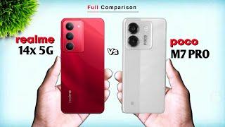 Realme 14x 5g vs Poco M7 Pro 5g  Full Comparison