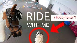 GOPRO hobbyhorse riding