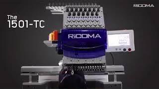 Ricoma RCM-1501TC -8S Single Head Commercial Embroidery Machines.