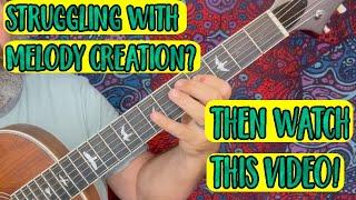 How Do You Create Melody? It's Easy. Come See How It's Done. Guitar Lesson