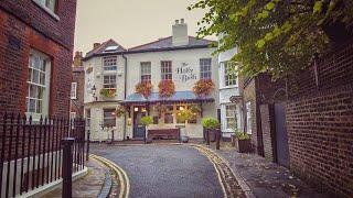 Old Hampstead Village, London Autumn Walk  Alleys, Pubs & Graveyards 🪦 4K Binaural