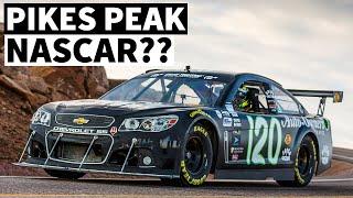 NASCAR + Turbo + Hand Controls = Rob Parsons’ Pikes Peak Ready NASCAR (Spoiler: it’s a HANDFUL)