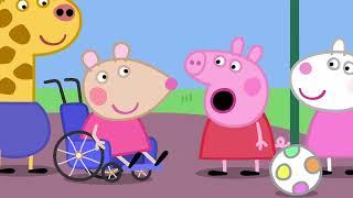 Peppa Pig Makes Friends With Mandy Mouse!