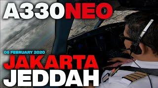 A330NEO JAKARTA - JEDDAH | UMROH FLIGHT 08 FEB 2020