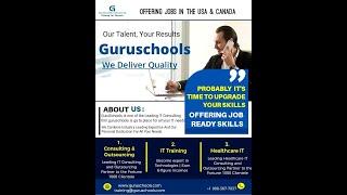 GURUSCHOOLS Hosted - Various IT Training Courses - An Overview - Dec 2022