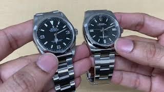 Rolex Explorer 36mm vs Oyster Perpetual 36mm