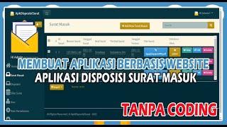 Membuat Aplikasi Disposisi Surat Berbasis Web Menggunakan PHPRad