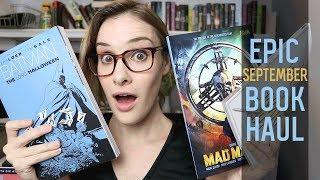 September 2017 Epic Book Haul | Nimona, Mad Max: Fury Road & More! | Epic Reads