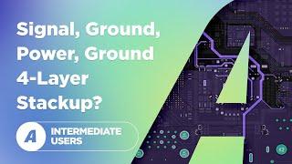 Signal Ground Power Ground 4-Layer Stackup? PCB Design Explained!