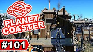 Stationsgebäude schöner machen | Planet Coaster Let's Play #101