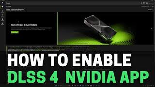 Nvidia-App DLSS 4