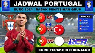 JADWAL PORTUGAL DI EURO 2024 | Jadwal Euro 2024 | Ronaldo Siap Bawa Portugal Juara Lagi 