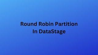 We can't Remove Duplicates by Using Round Robin Partition in DataStage Whats App No +91 937 936 5515