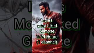 Most Liked Glimpse in India in 24 Hours #devara #jrntr | Movie Dextro