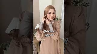 Elegant hijab style ️#hijabiinfluencer #shortsfeed #short2024 #youtube2024 #fashion #viral #fashion