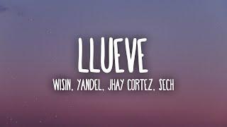 Wisin & Yandel, Sech, Jhay Cortez - Llueve (Letra/Lyrics)