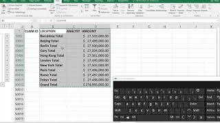 Excel - Select Visible Cells